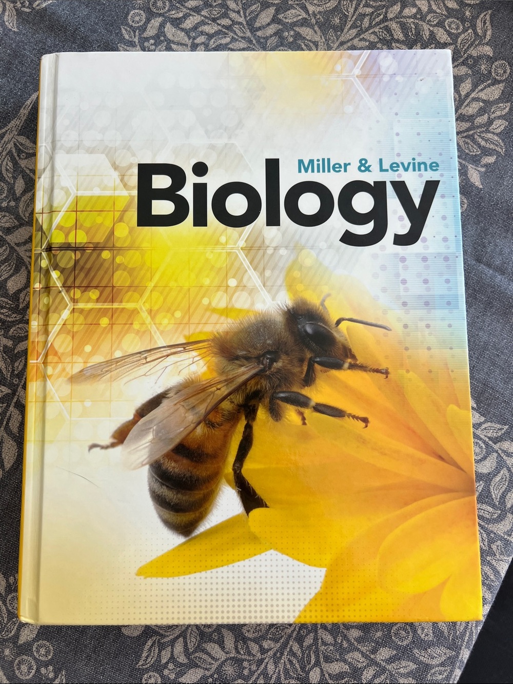 Pearson Miller & Levine Biology Textbook - Yellow and Black Cover